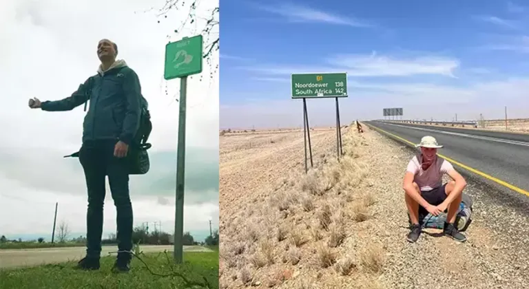 185 gündür otostopla dünyayı geziyor