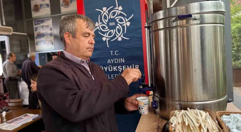 Aydın Büyükşehir Belediyesi Kent Lokantaları’nda çay 1 lira
