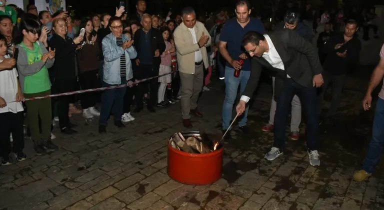 BALÇOVADA ATEŞİ BAŞKAN YAKTI