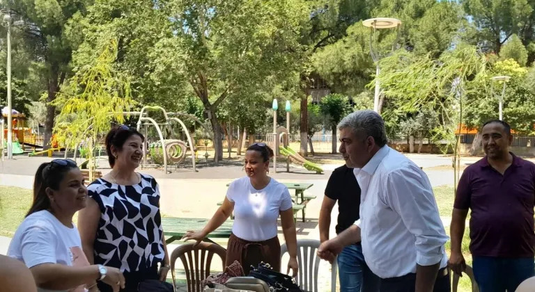 BAŞKAN COŞKUN HEMŞEHRİLERİ İLE BAYRAMLAŞTI