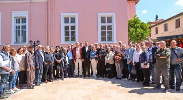 Başkan Duman 68'liler Platformu üyeleriyle bir araya geldi