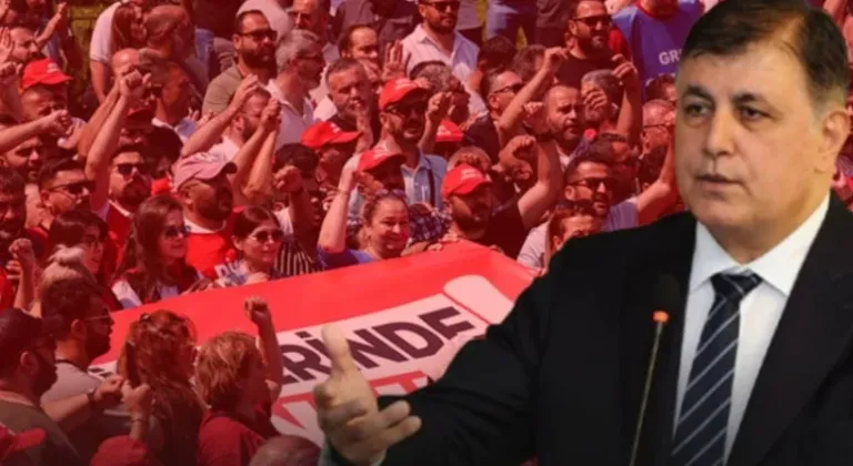 BAŞKAN TUGAY'IN İÇİNİ ACITAN SLOGAN
