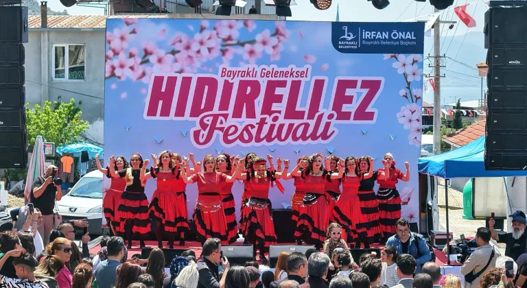 BAYRAKLI HIDIRELLEZ FESTİVALİNDE COŞKULU FİNAL