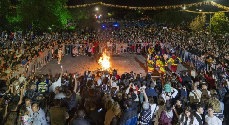 HIDIRELLEZ ATEŞİ KÜLTÜRPARK'TAN YÜKSELDİ