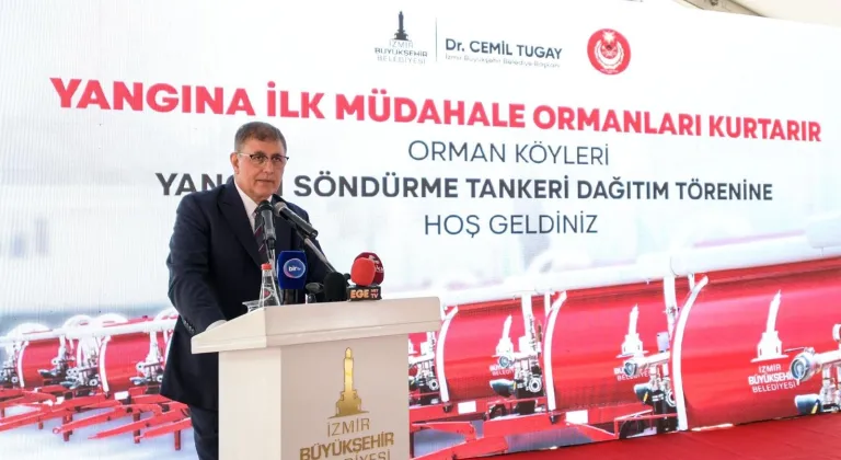 İZMİR'DE YANGINLA MÜCADELE FİLOSU BÜYÜYOR